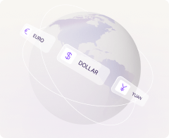 Banner globe