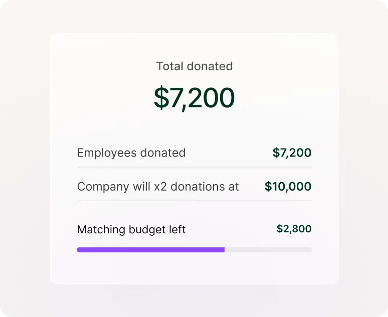 AI-powered giving & matching image